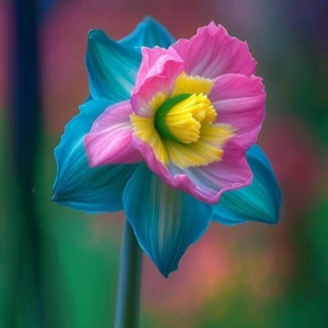 Нарцисс Амбер Глоу купить по цене от 2000р. в интернет-магазине «Посадика» с доставкой почтой в в Карасуке и по всей России – [изображение №1].